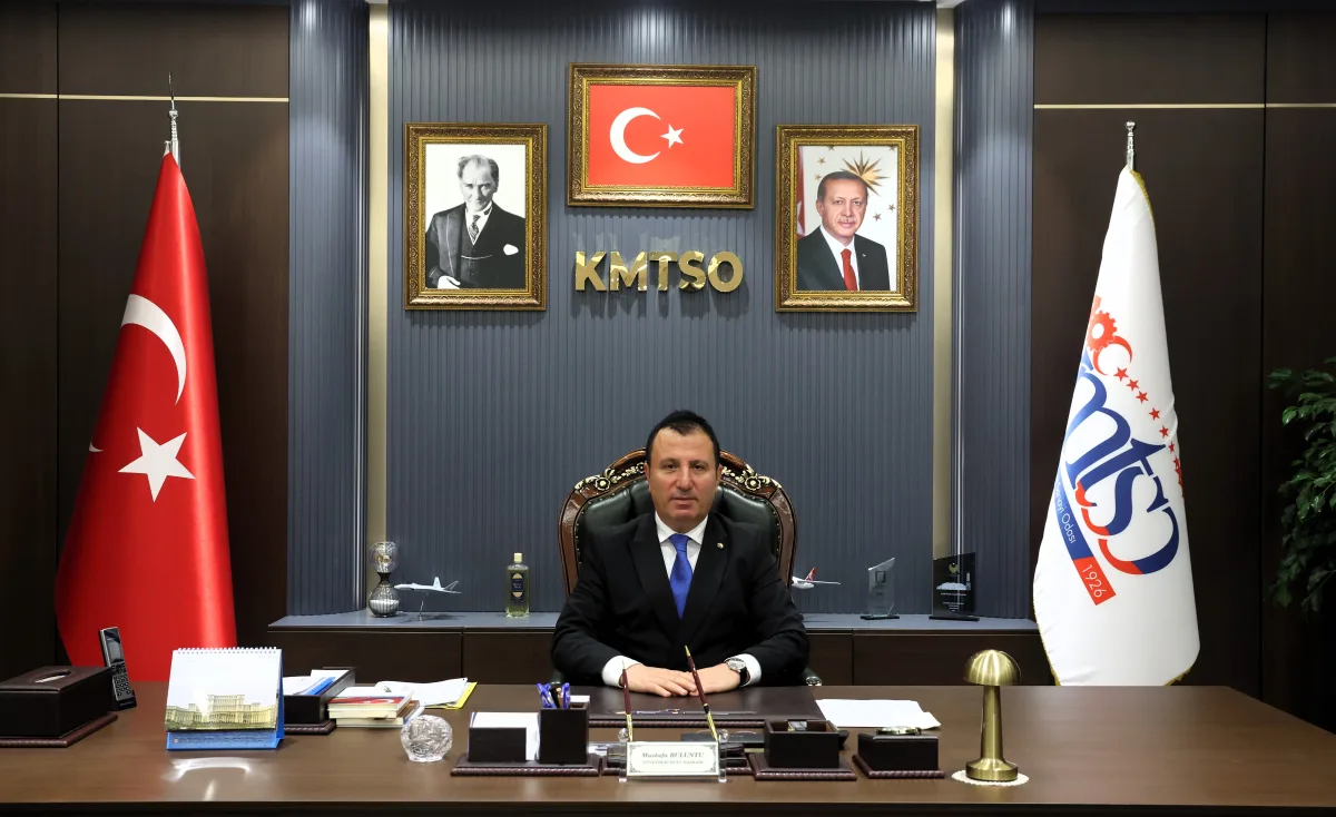 KMTSO Başkanı Buluntu’dan Yeni Yıl Mesajı: “Sadece Yeni Bir Yıla Değil, Yeni Bir Yüzyıla Giriyoruz”