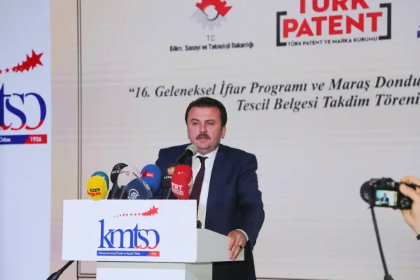 Maraş Dondurması Coğrafi İşaret Töreni