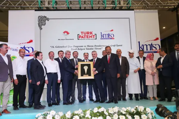 Maraş Dondurması Coğrafi İşaret Töreni
